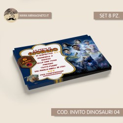 Inviti festa Dinosauri - 04