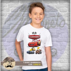 T-shirt Cars - 01 - personalizzata
