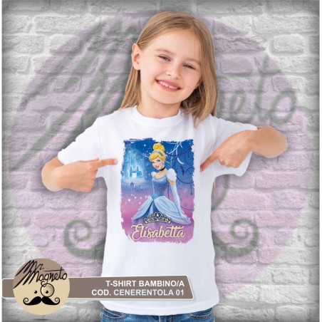 T-shirt Cenerentola - 01 - personalizzata