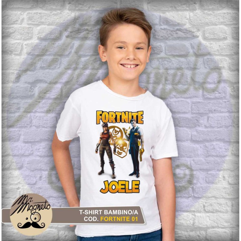 T-shirt Fortnite - 01 - personalizzata
