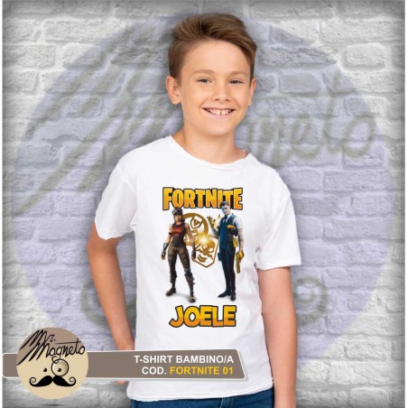 T-shirt Fortnite - 01 - personalizzata
