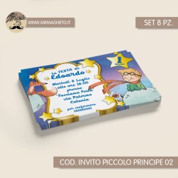 Inviti festa Piccolo principe - 02