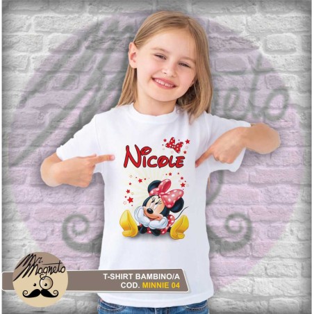 T-shirt Minnie - 04 - personalizzata