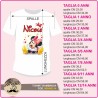 T-shirt Minnie - 04 - personalizzata