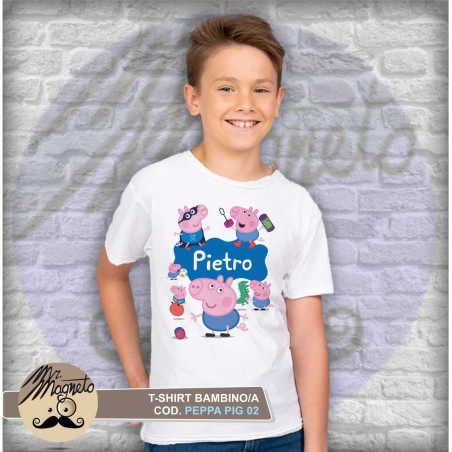 T-shirt Peppa Pig - 02 - personalizzata