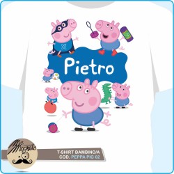 T-shirt Peppa Pig - 02 - personalizzata