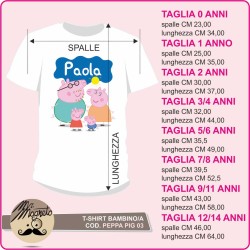 T-shirt Peppa Pig - 03 - personalizzata
