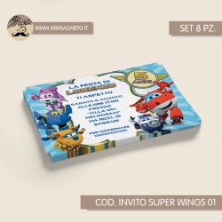 Inviti festa Super wings - 01