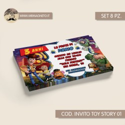 Inviti festa Toy story - 01
