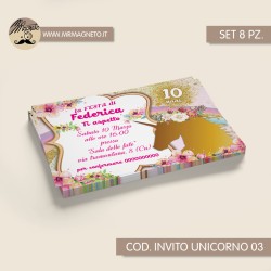 Inviti festa Unicorno - 03