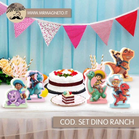 Set Sagome Dino ranch  01