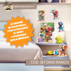 Set Sagome Dino ranch  01