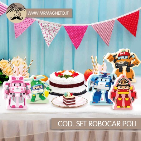 Set Sagome Robocar poli 01