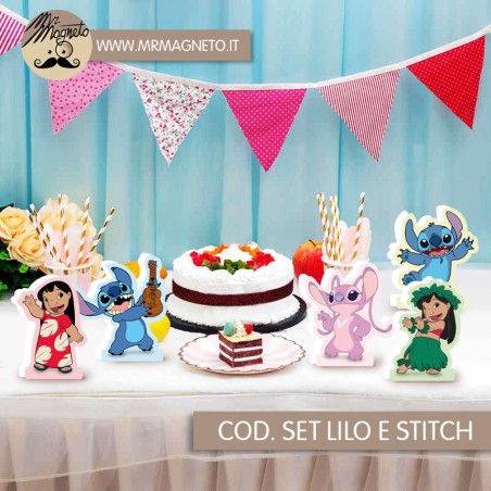 Set Sagome Lilo e Stitch 01