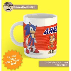 Tazza Sonic - 01 - personalizzata