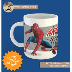 Tazza Spiderman - 01 - personalizzata
