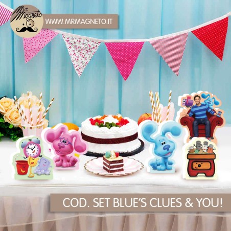 Set Sagome Calamita Blue's Clues & You! 01