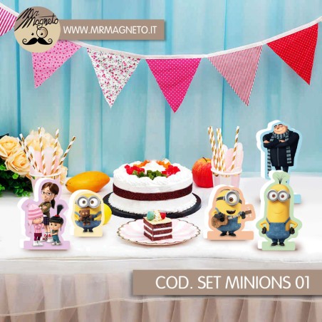 Set Sagome Minions Cattivissimo Me 01