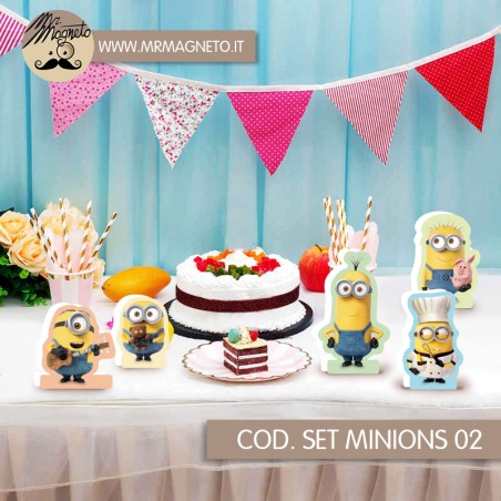 Set Sagome Minions Cattivissimo Me 02