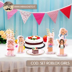Set Sagome Roblox girls 02