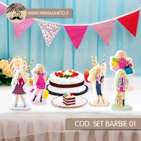 Set Sagome Barbie 01
