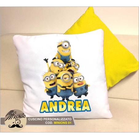 Cuscino Minions 01 - personalizzato