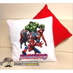Cuscino Avengers 01 - personalizzato