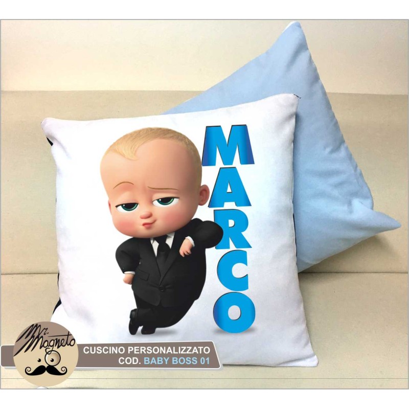 Cuscino Baby Boss 01 - personalizzato