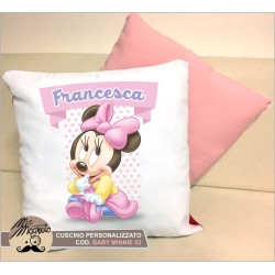 Cuscino Baby Minnie 02 - personalizzato