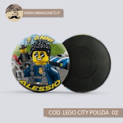 Calamita Lego city polizia 02