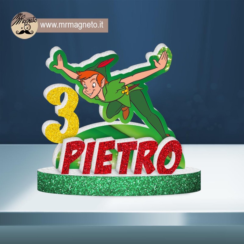 Sagoma Peter Pan 01 con nome e numero