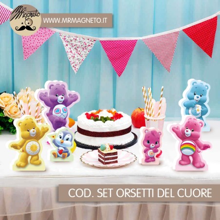 Set Sagome Orsetti del cuore 01