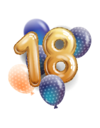18 ANNI - Regali, Bomboniere, Allestimenti, Striscioni e Sagome in polistirolo per feste diciottesimo compleanno